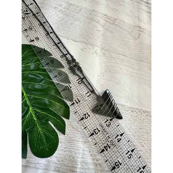 BOGO FREE Triangle WOOD CORD BOHO NECKLACE - Picture 6 of 6